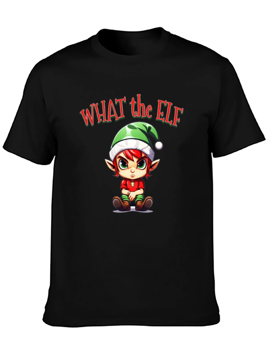 What the Elf T-Shirt - Holiday Humor product image 2