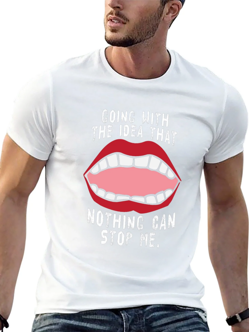 Bold Statement Tee: Going With the Idea That... product image 12