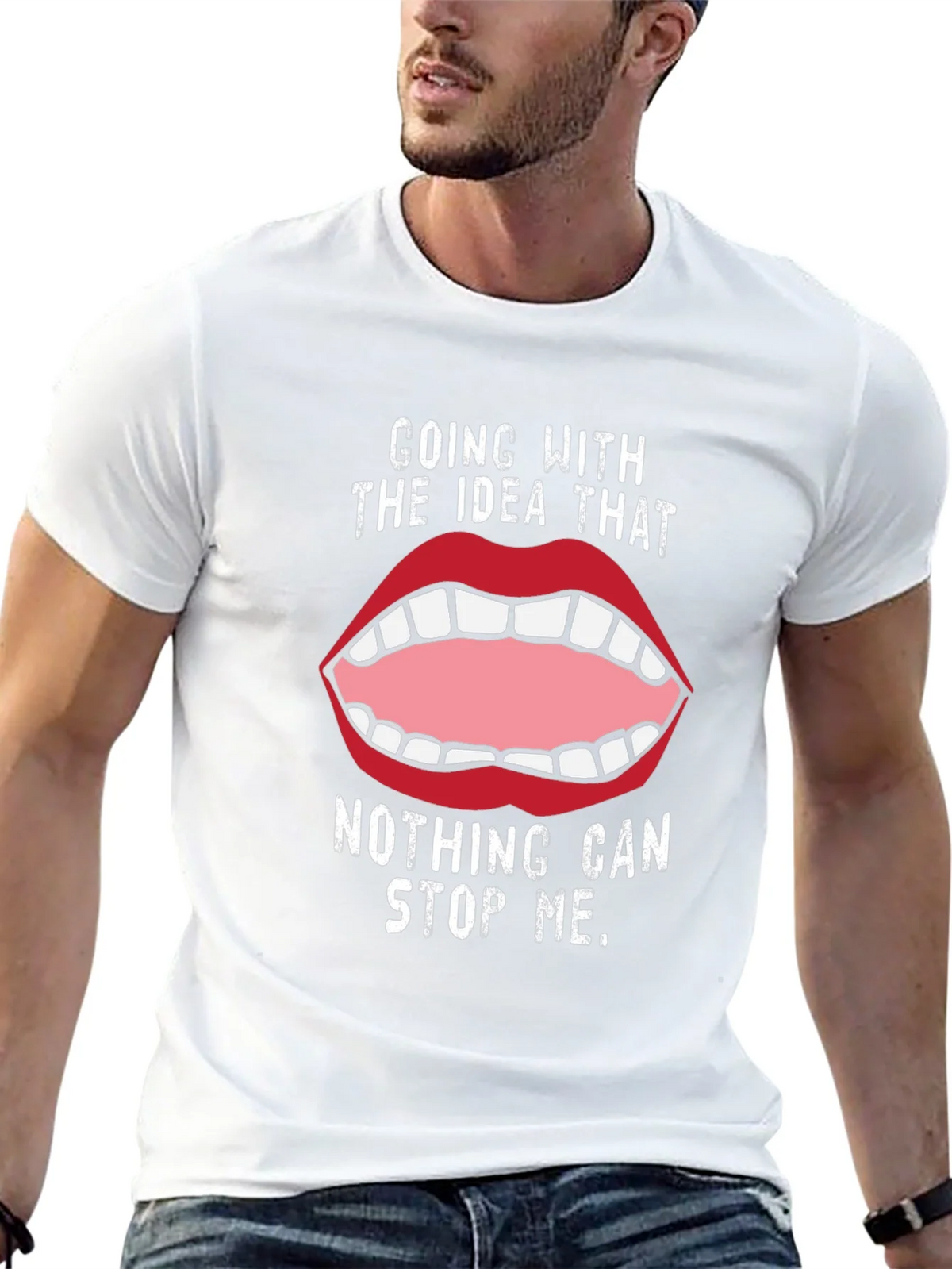 Bold Statement Tee: Going With the Idea That... product image 12