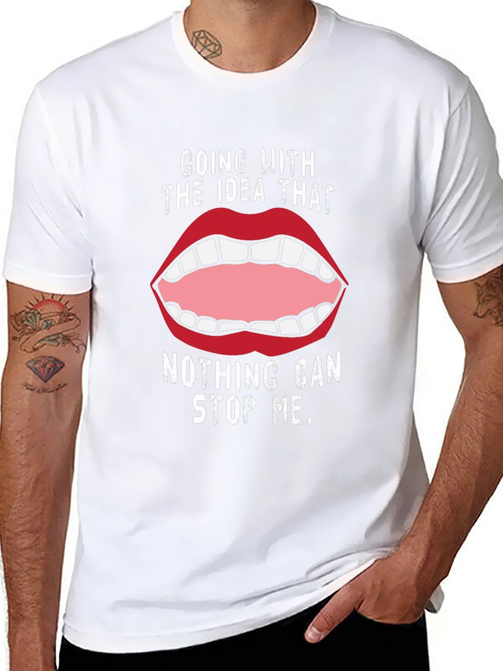 Bold Statement Tee: Going With the Idea That... product image 7