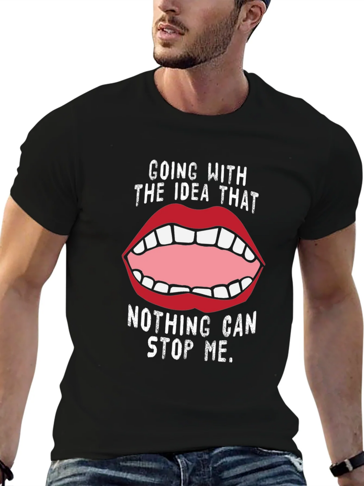 Bold Statement Tee: Going With the Idea That... product image 6