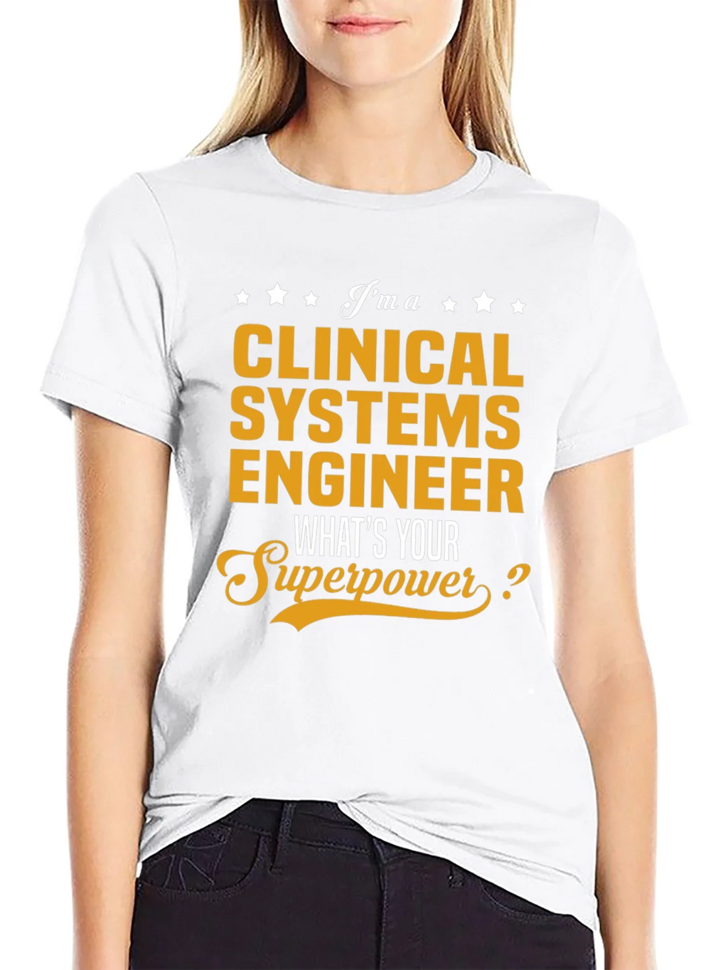 Clinical Systems Engineer Superpower T-Shirt product image 8