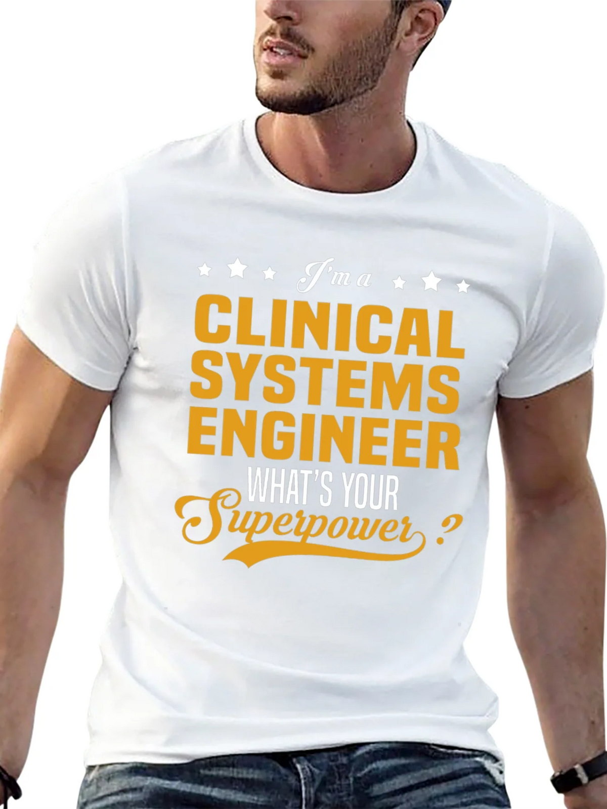 Clinical Systems Engineer Superpower T-Shirt product image 11