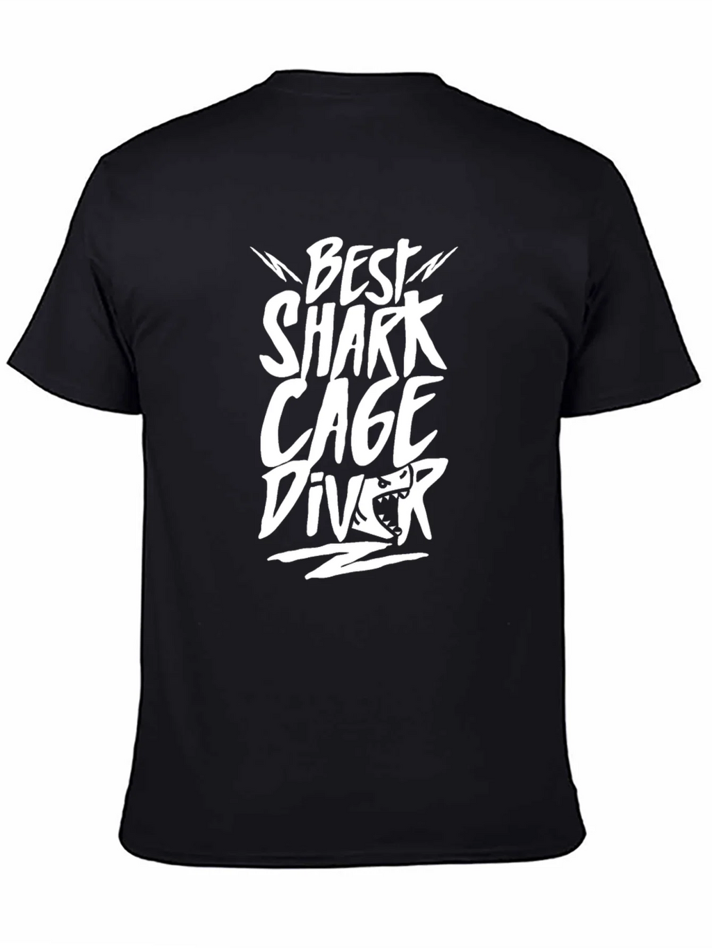 Best Shark Cage Diver T-Shirt - Black product image 4