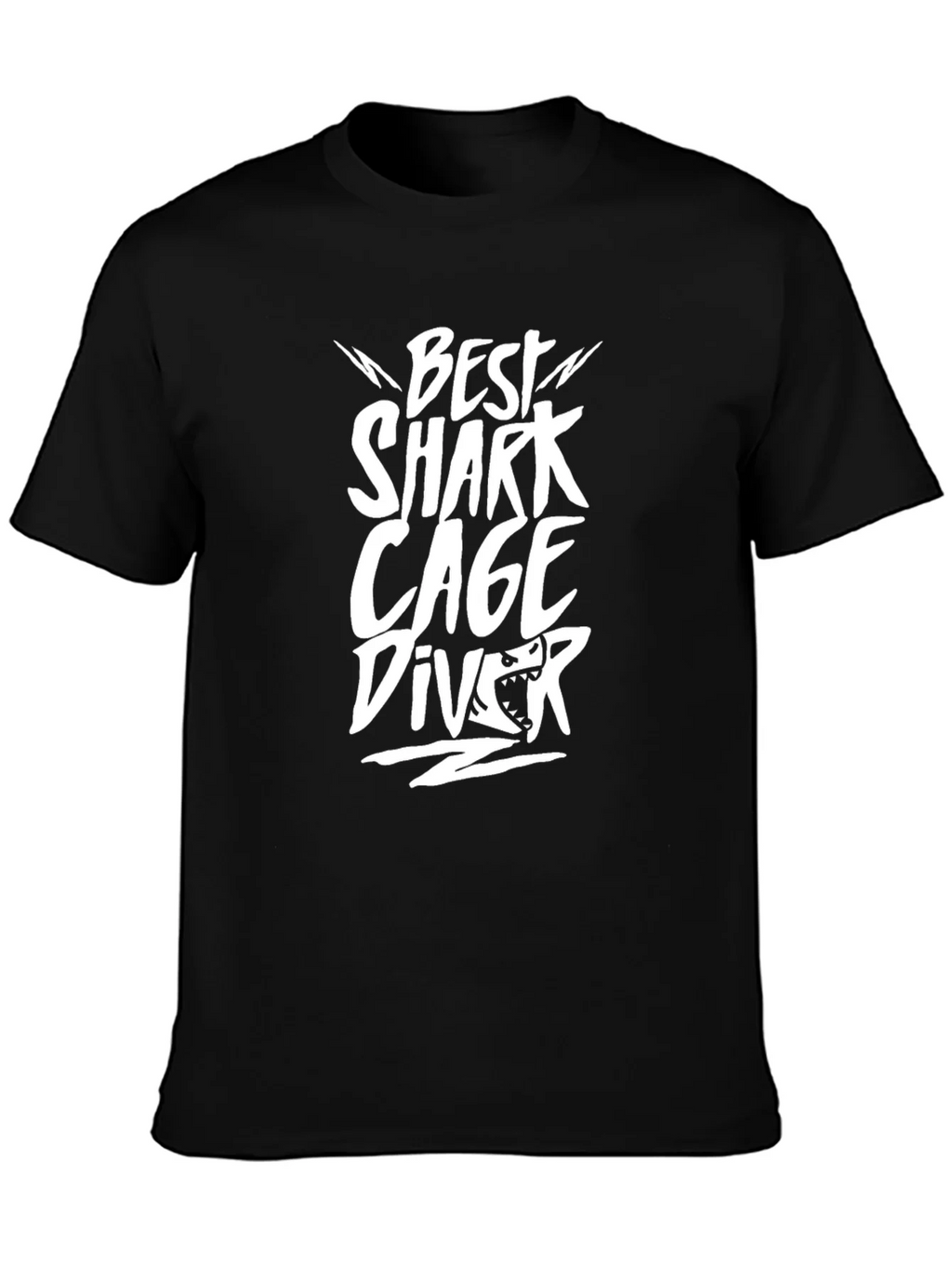 Best Shark Cage Diver T-Shirt - Black product image 3