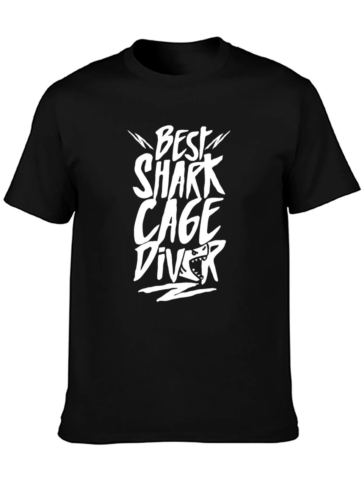 Best Shark Cage Diver T-Shirt - Black product image 3