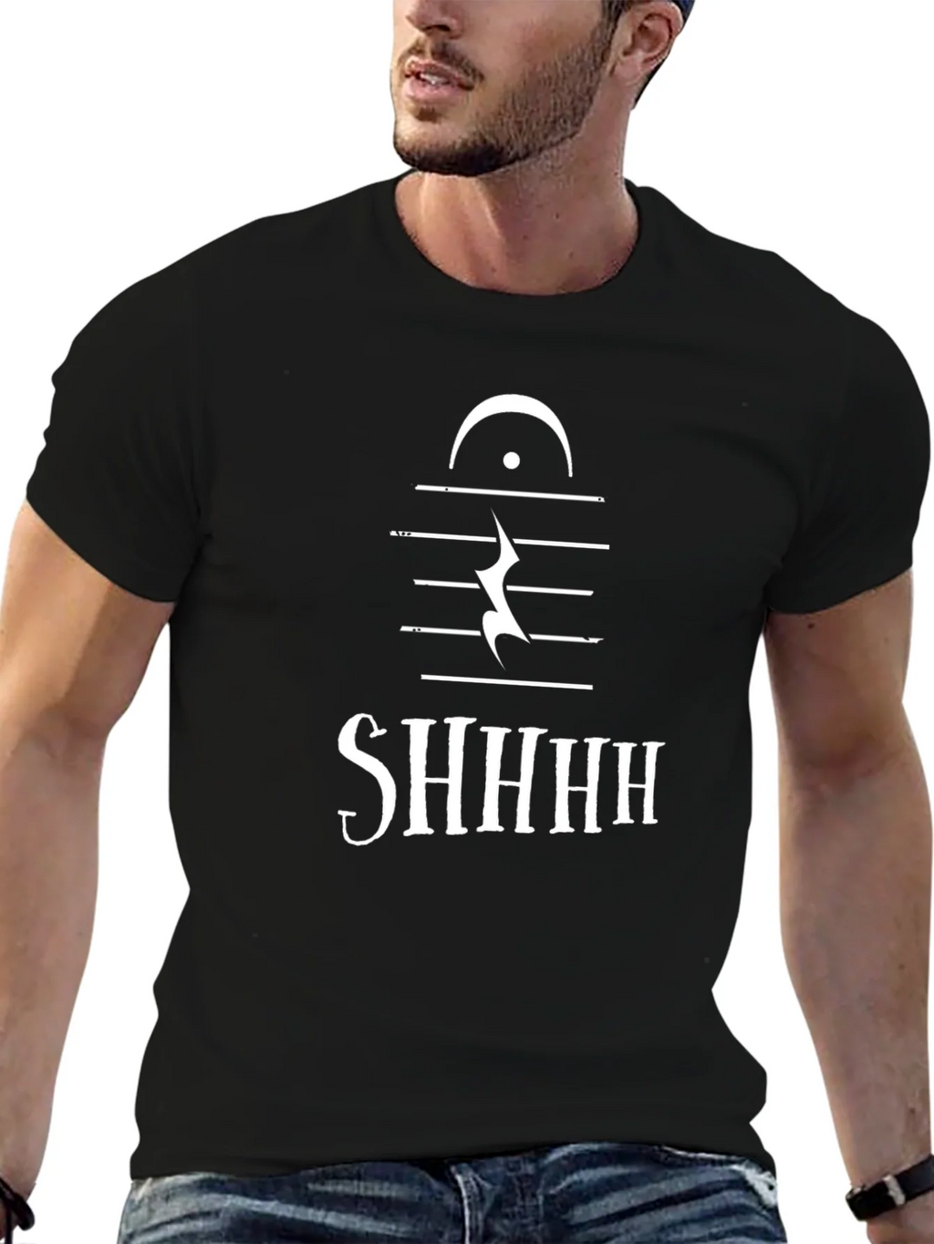 Shhh! Music Rest T-Shirt product image 6