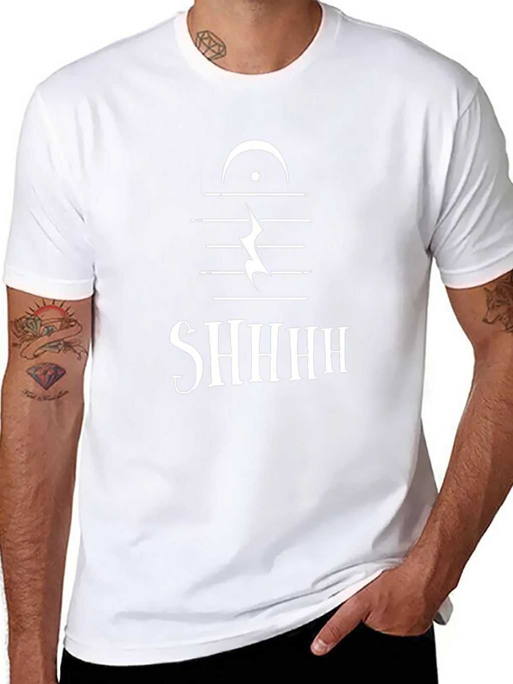 Shhh! Music Rest T-Shirt product image 7