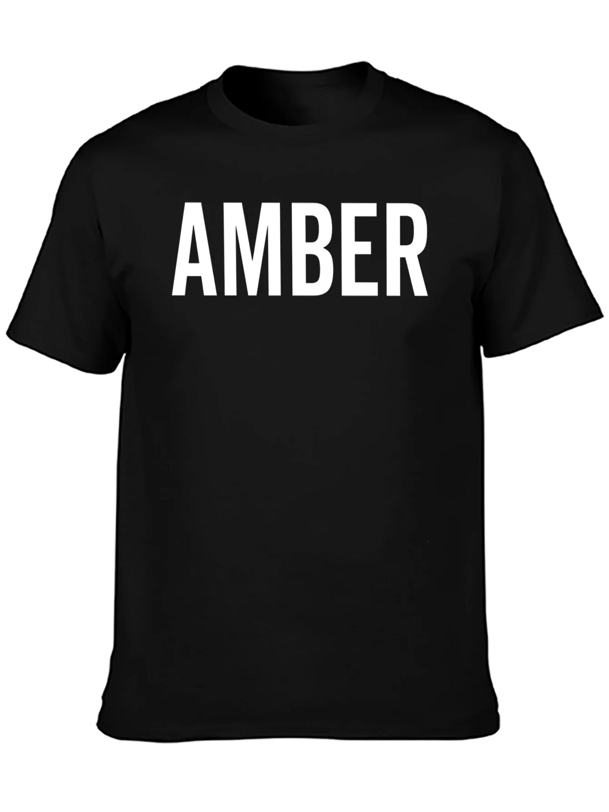 Personalized AMBER Graphic T-Shirt product image 3