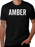 Personalized AMBER Graphic T-Shirt product image 1