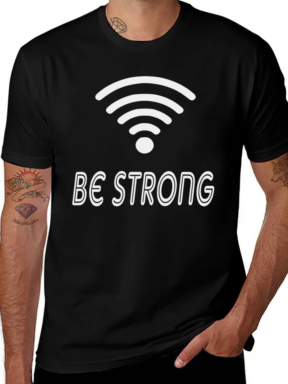 Be Strong Wifi T-Shirt product image 1
