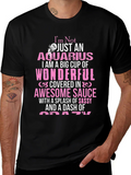 Aquarius T-Shirt: Wonderful Sassy Crazy product image 1