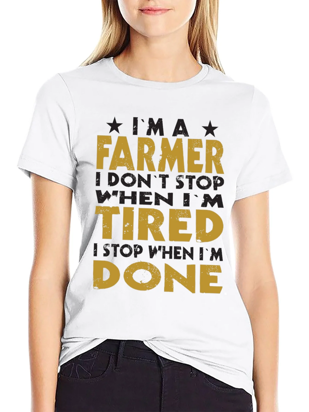 Farmer T-Shirt: I Dont Stop When Im Tired product image 8