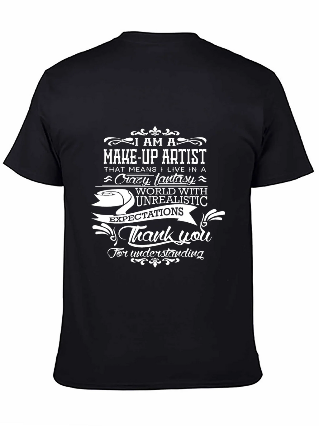 Make-Up Artist T-Shirt - Crazy Fantasy World product image 4