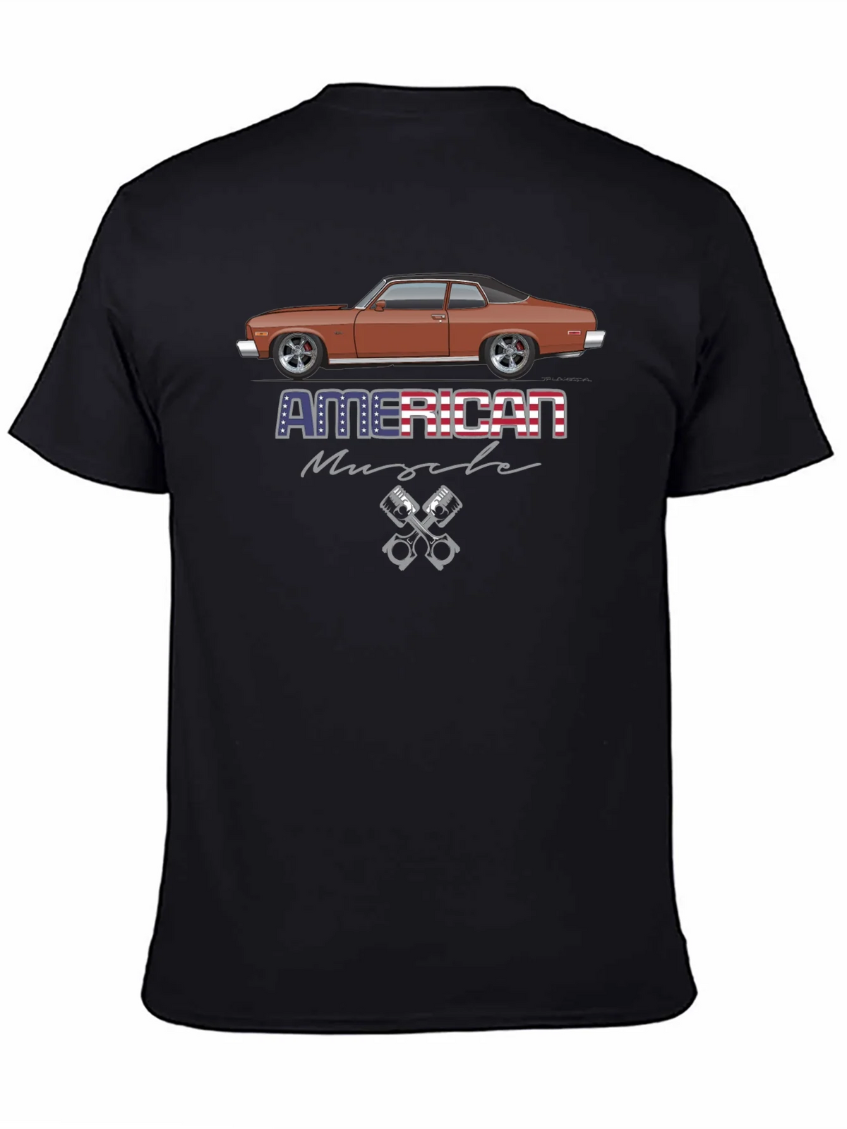 American Muscle Car Graphic T-Shirt product image 4