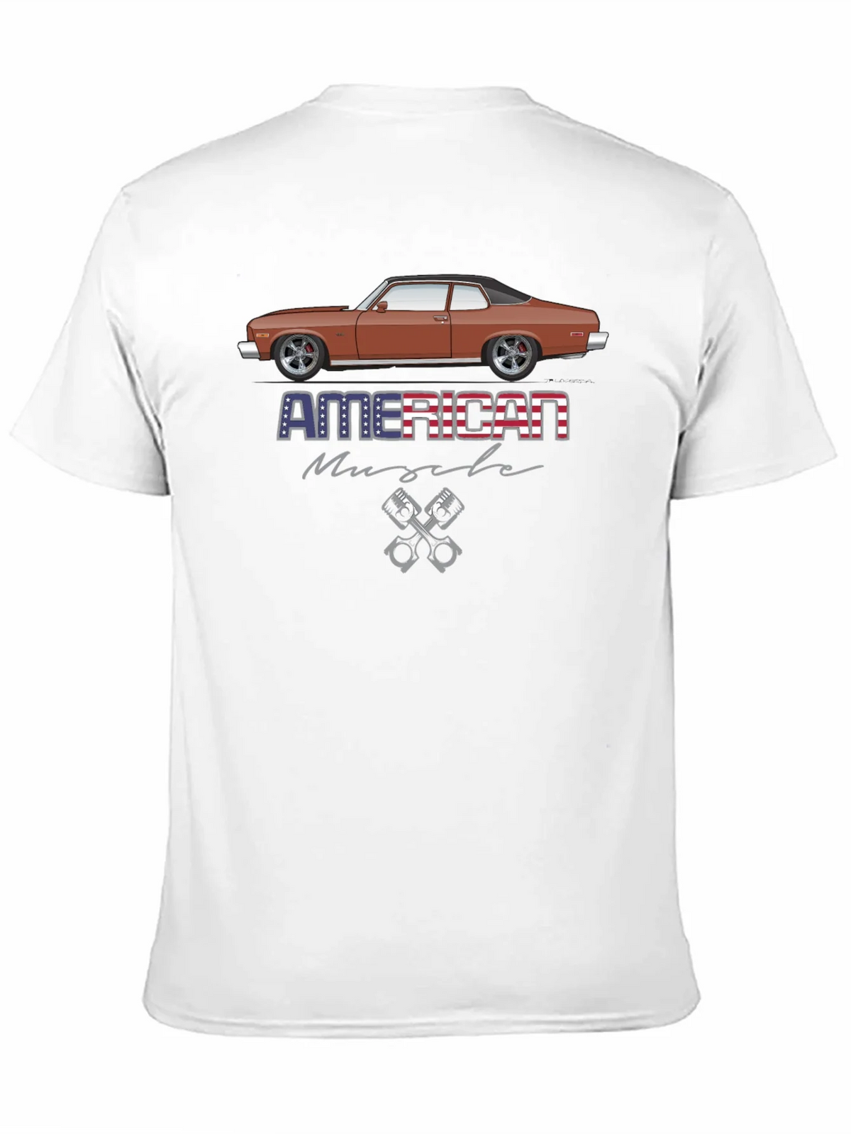 American Muscle Car Graphic T-Shirt product image 10