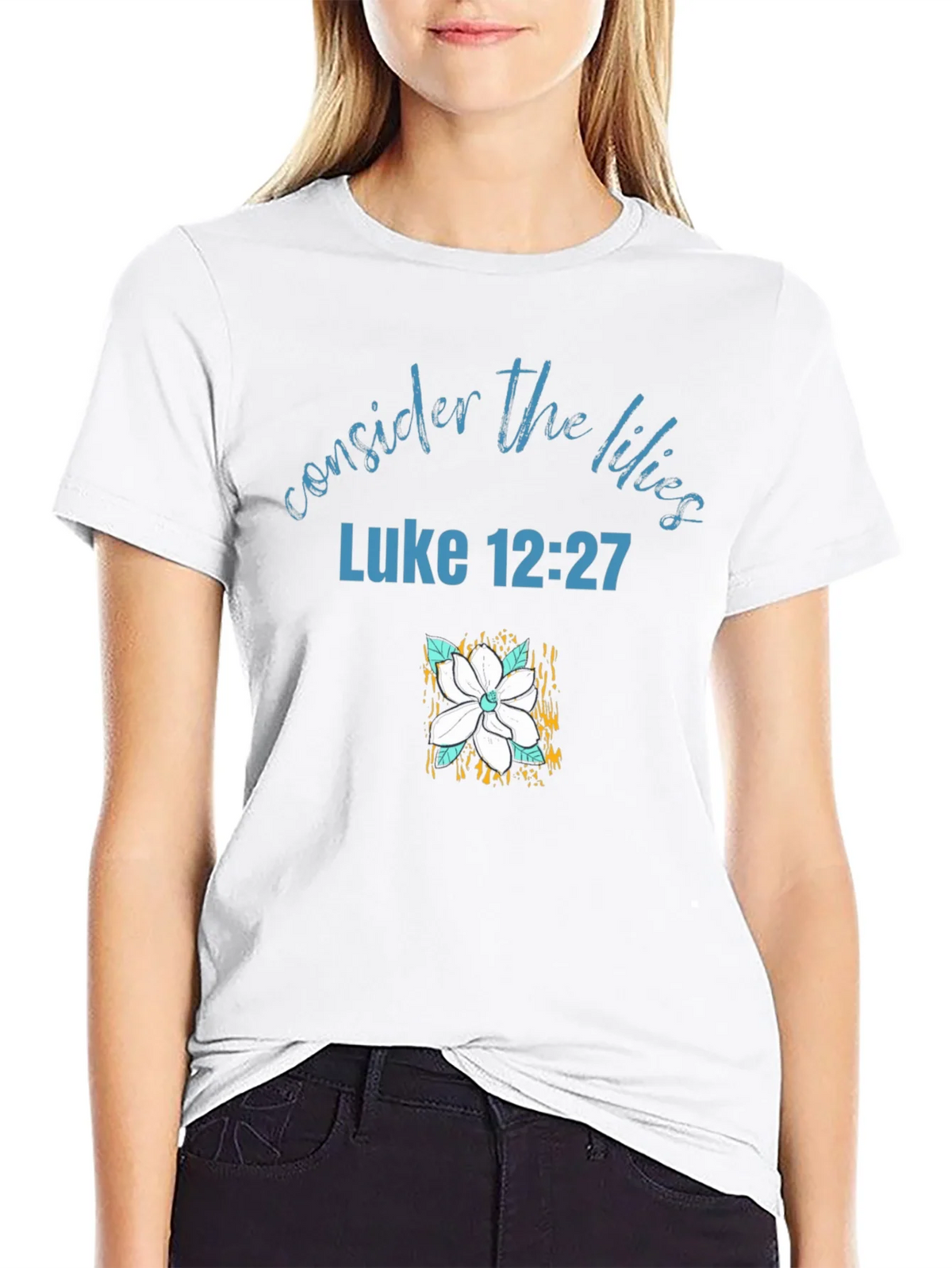 Consider the Lilies Christian T-Shirt product image 8