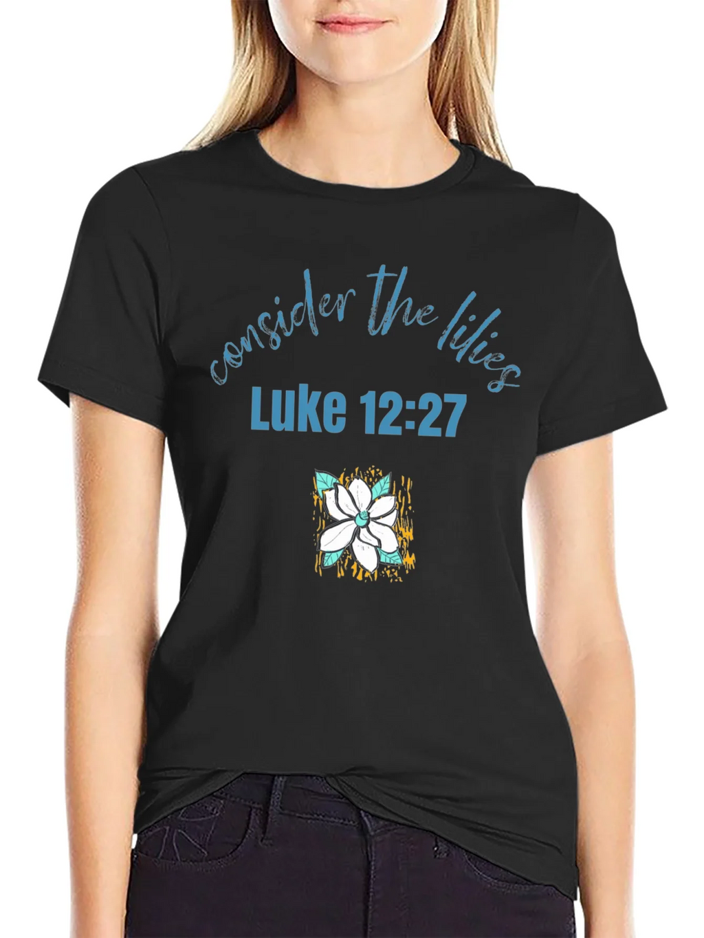 Consider the Lilies Christian T-Shirt product image 2