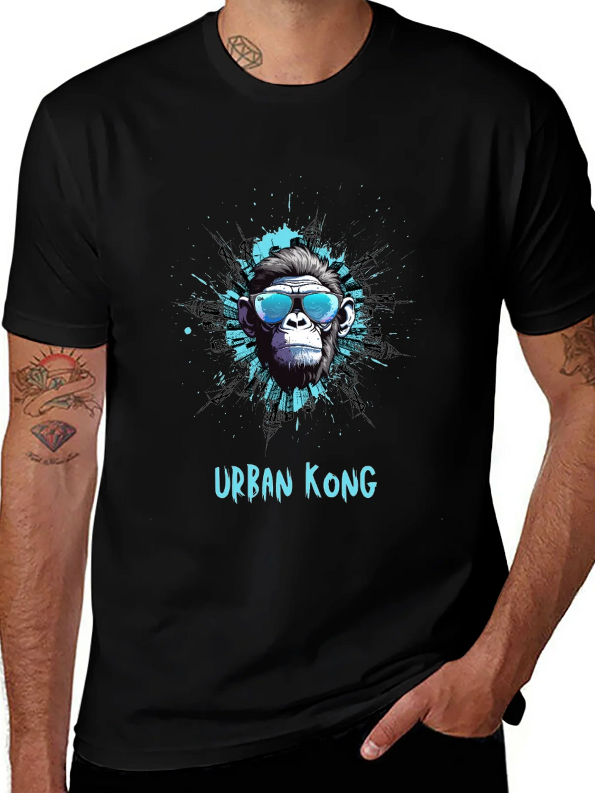 Urban Kong Graphic Tee - Cool Ape T-Shirt product image 1