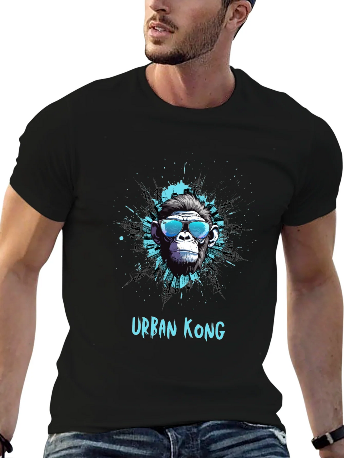 Urban Kong Graphic Tee - Cool Ape T-Shirt product image 6
