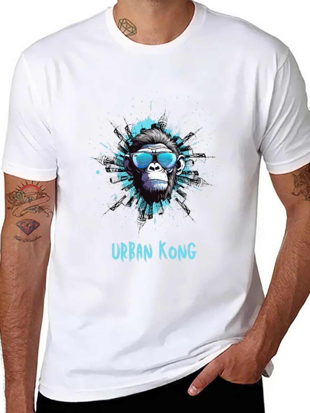 Urban Kong Graphic Tee - Cool Ape T-Shirt product image 7