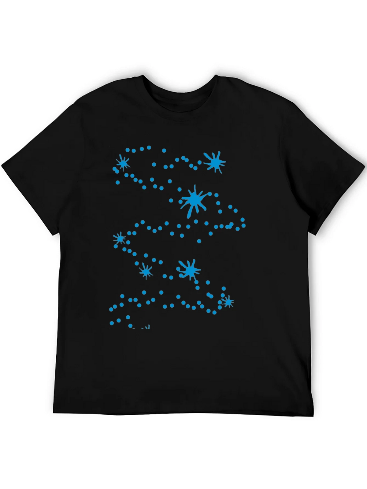 Celestial Constellation Print Black Tee product image 5
