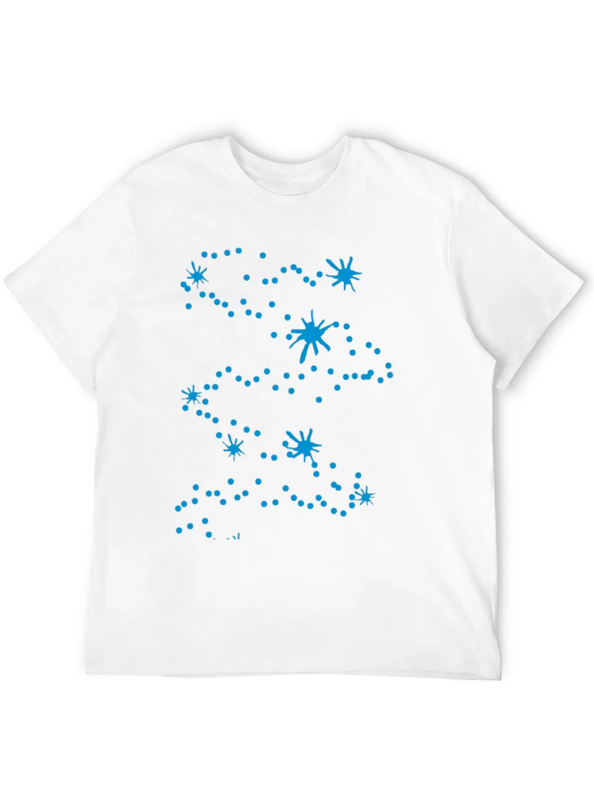 Celestial Constellation Print Black Tee product image 11