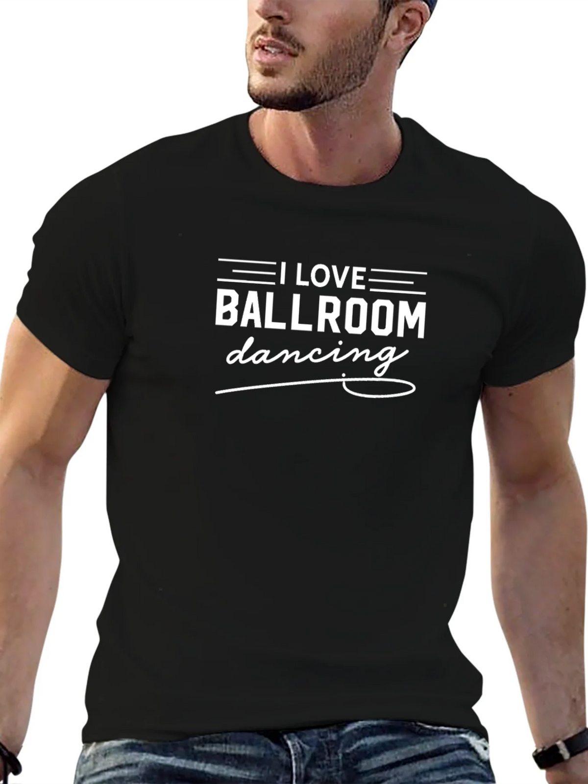 I Love Ballroom Dancing T-Shirt product image 5
