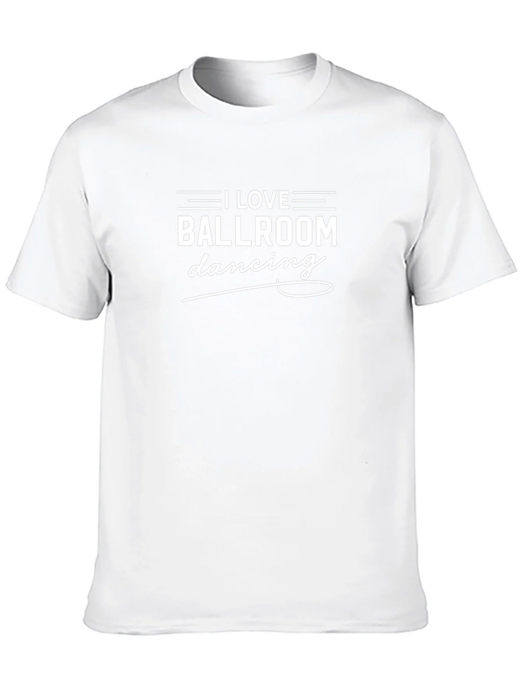 I Love Ballroom Dancing T-Shirt product image 8
