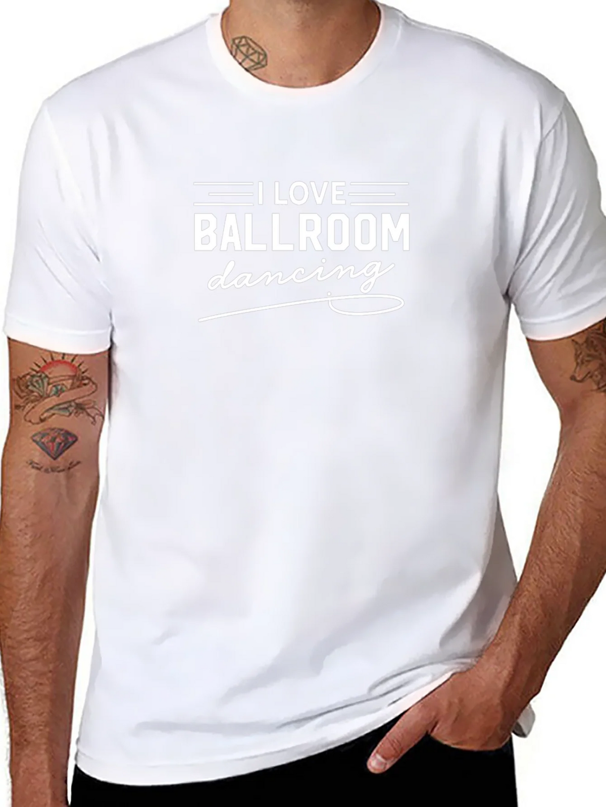 I Love Ballroom Dancing T-Shirt product image 6