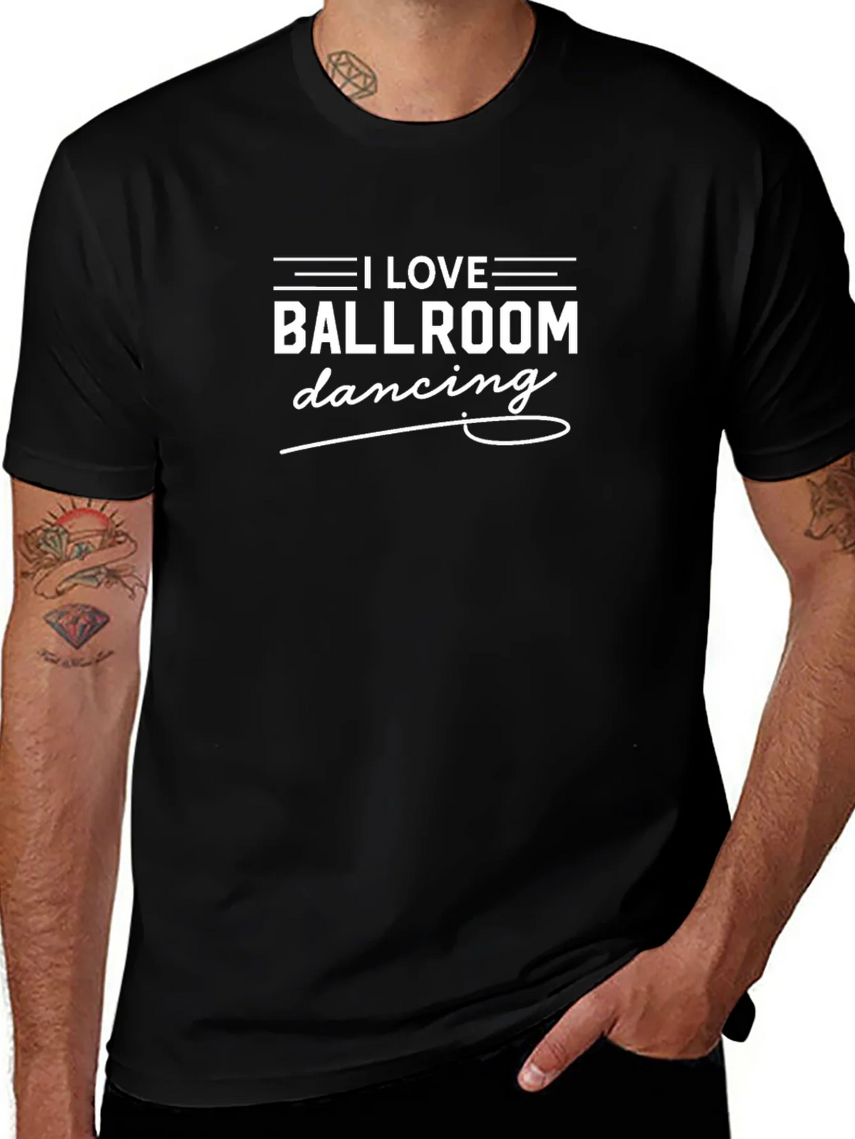 I Love Ballroom Dancing T-Shirt product image 1