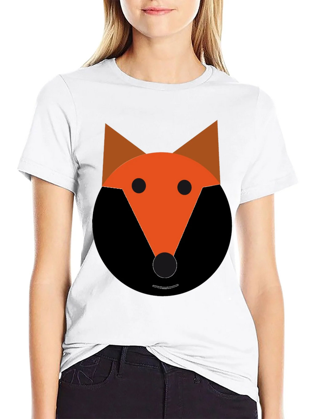 Fox Graphic Tee - Black Cotton Blend product image 8