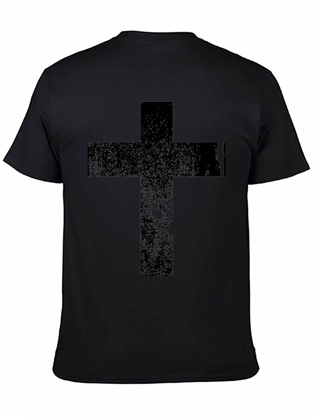 Black Cross Graphic T-Shirt - Religious Apparel product image 4