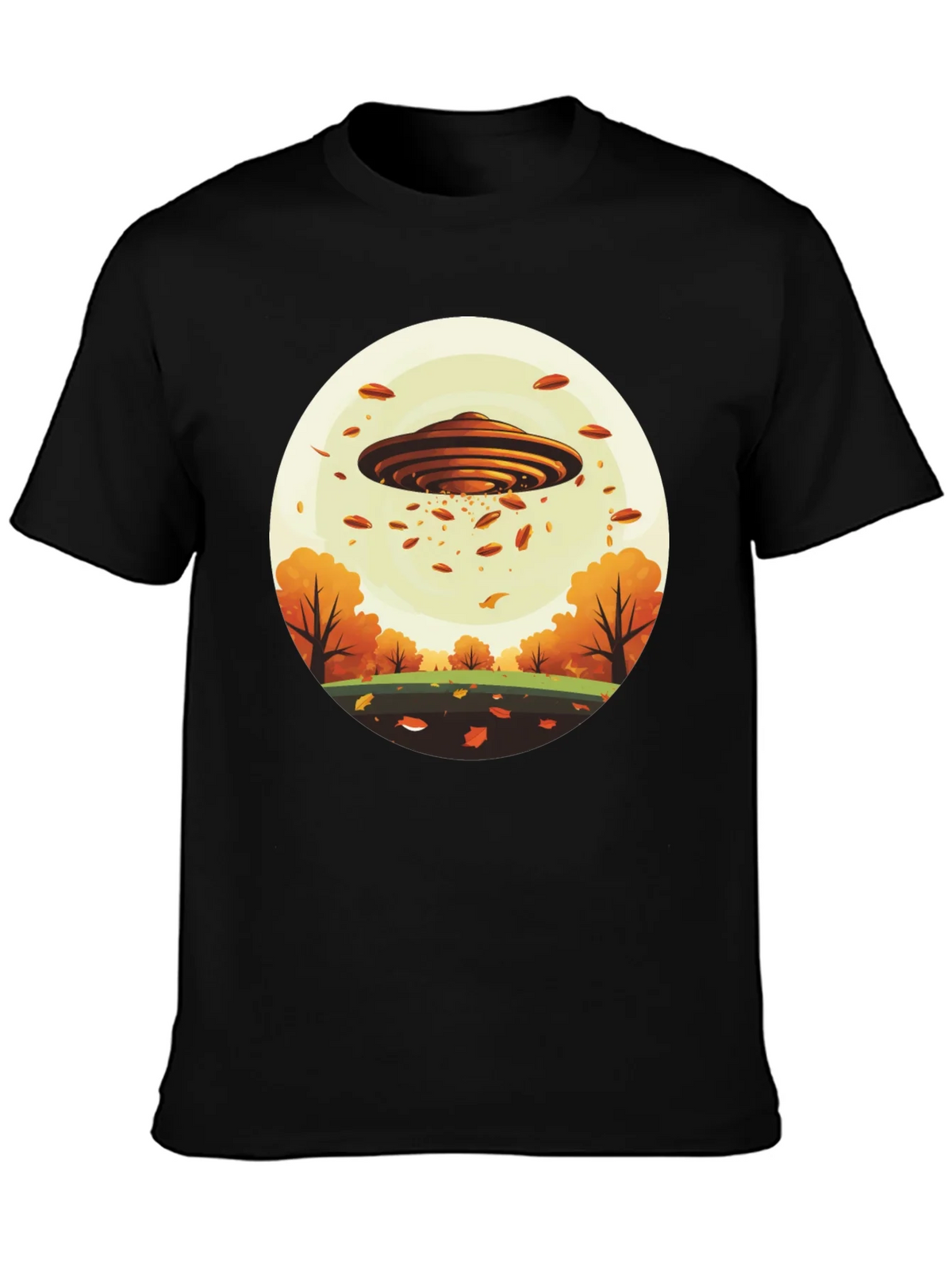 UFO Autumn Harvest T-Shirt product image 3