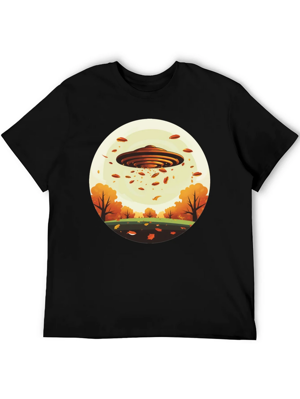 UFO Autumn Harvest T-Shirt product image 5