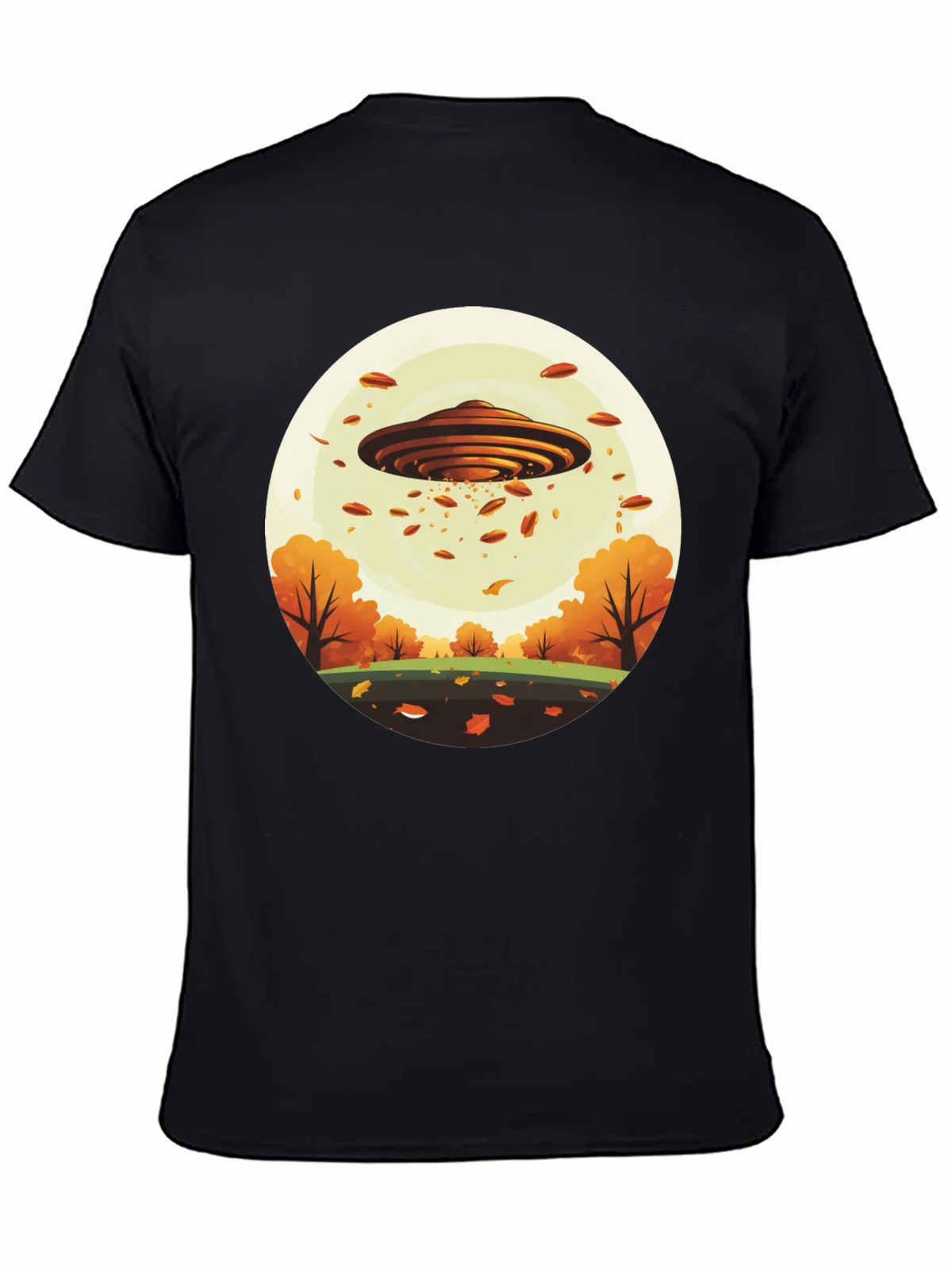 UFO Autumn Harvest T-Shirt product image 4