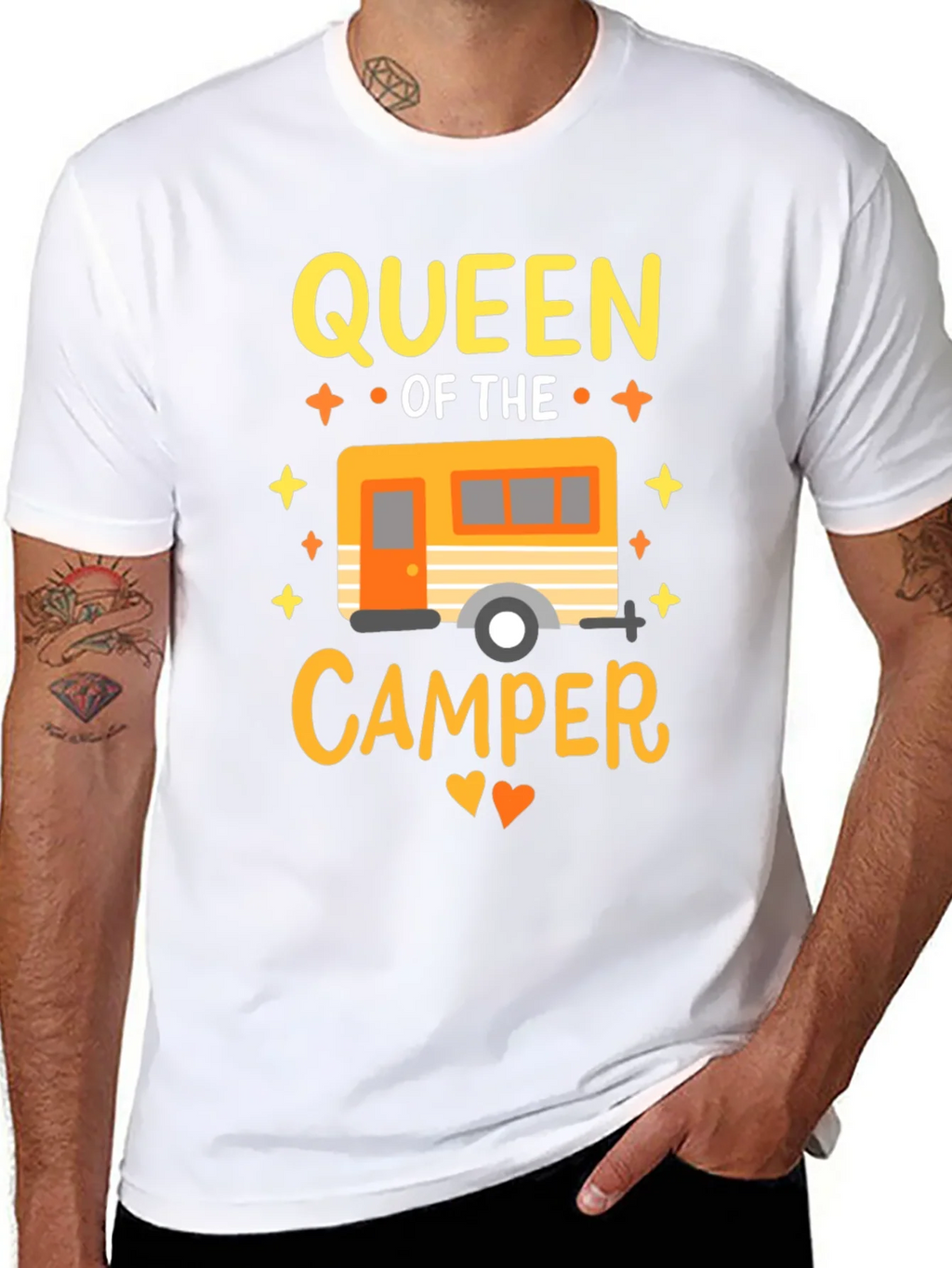 Queen of the Camper Graphic Tee product image 7