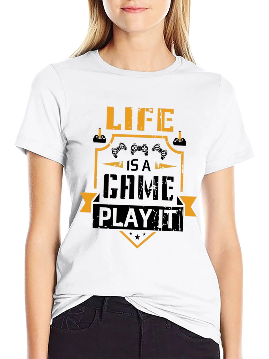 Life is a Game Play It - Graphic T-Shirt product image 3