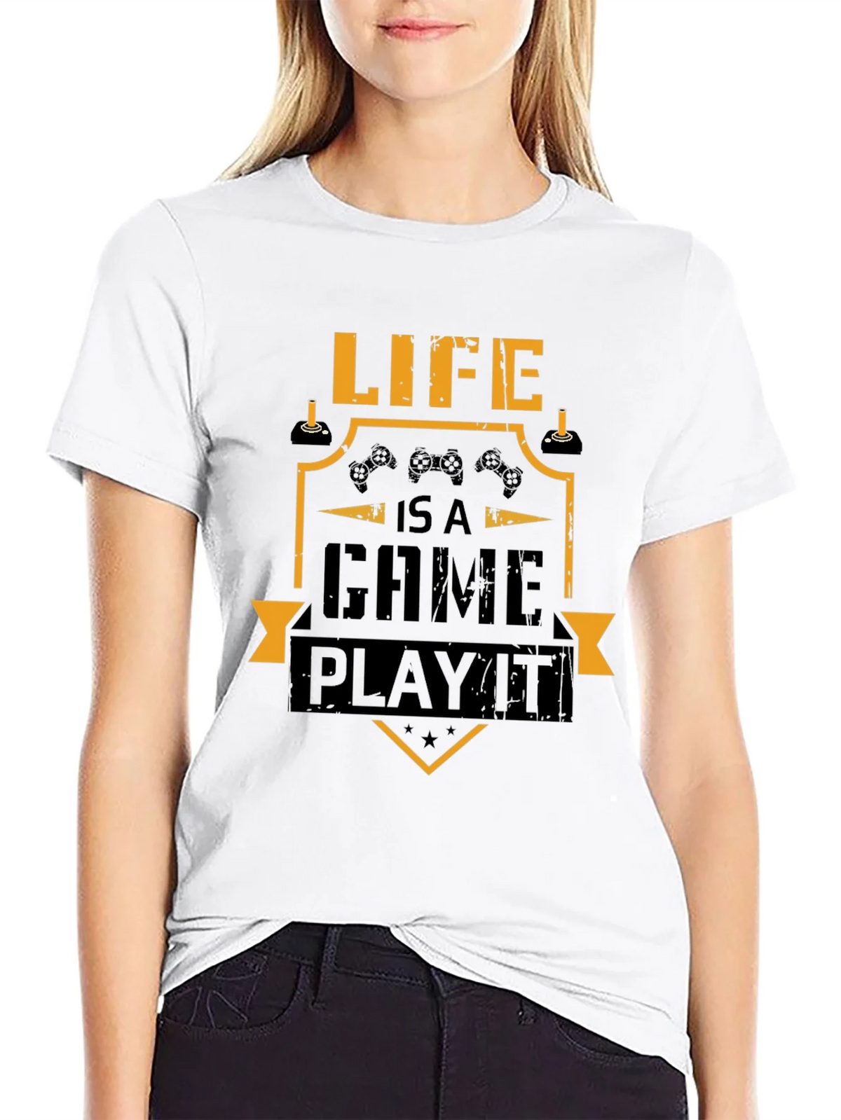 Life is a Game Play It - Graphic T-Shirt product image 3