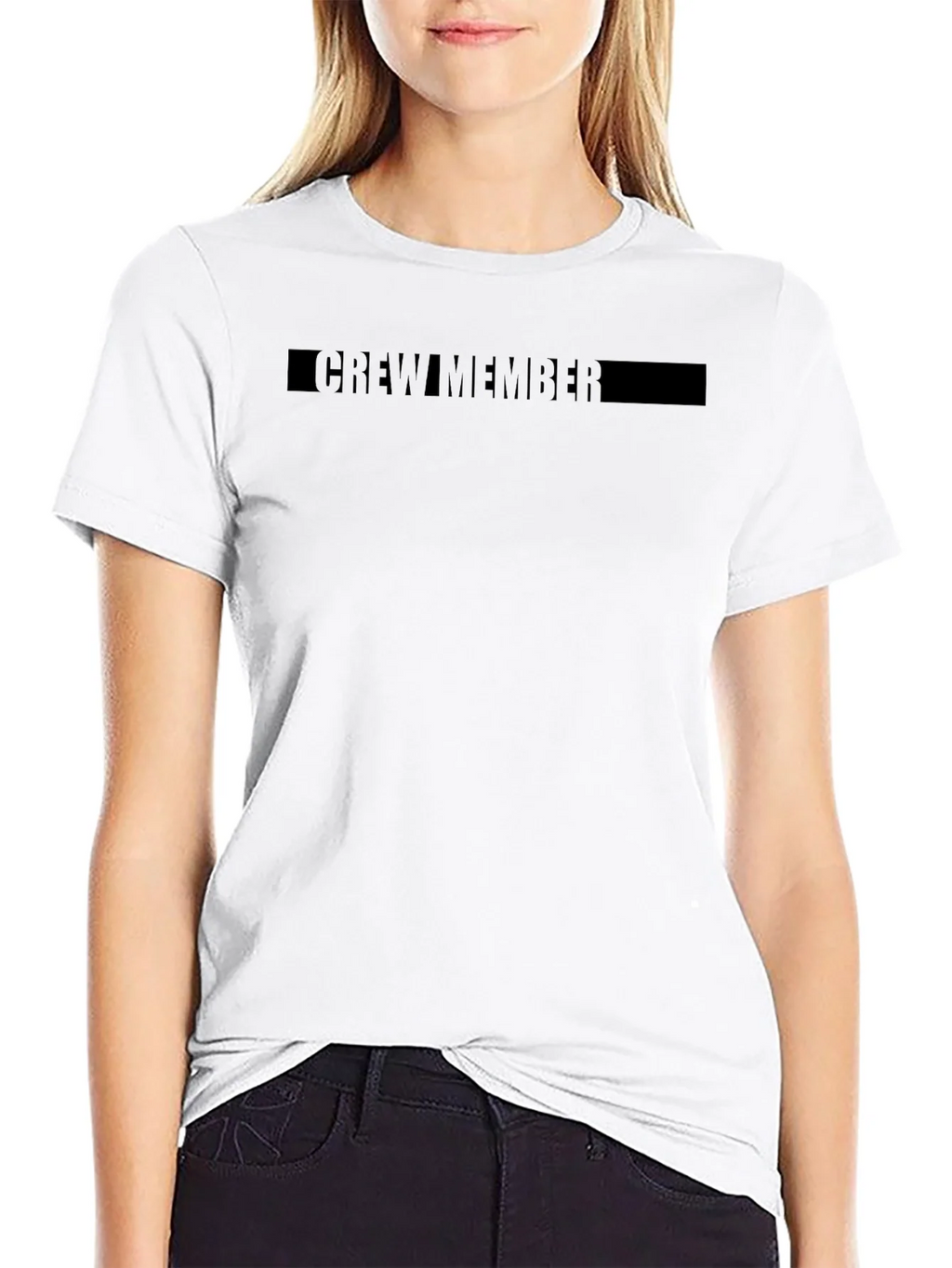 Crew Member Black Graphic Tee product image 8