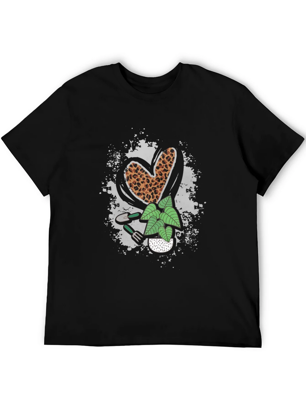Gardening Heart Tee - Leopard Print Lover! product image 5