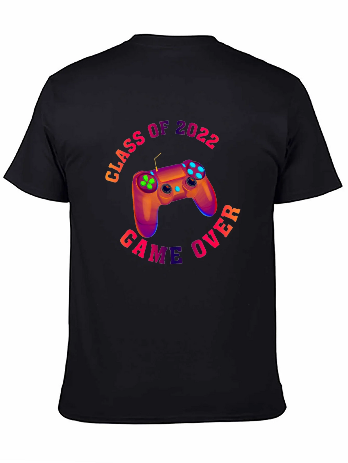 Class of 2022 Game Over Black T-Shirt product image 4