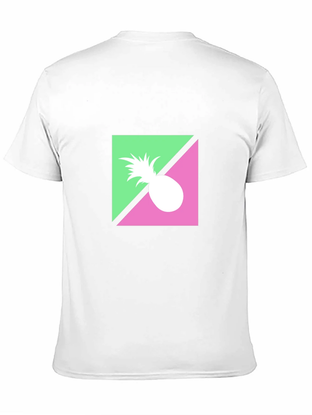 Retro Pineapple Graphic Black T-Shirt product image 2