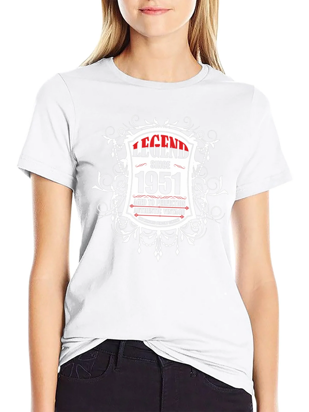 Legend Since 1951 Aged To Perfection Black T-Shirt product image 8