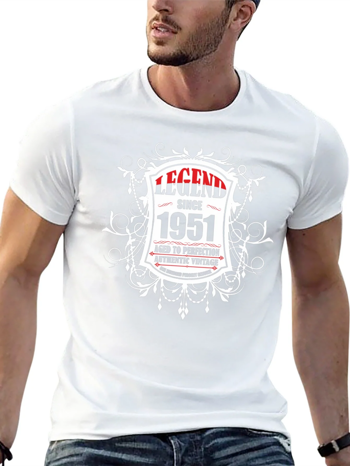 Legend Since 1951 Aged To Perfection Black T-Shirt product image 12