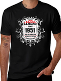 Legend Since 1951 Aged To Perfection Black T-Shirt product image 1