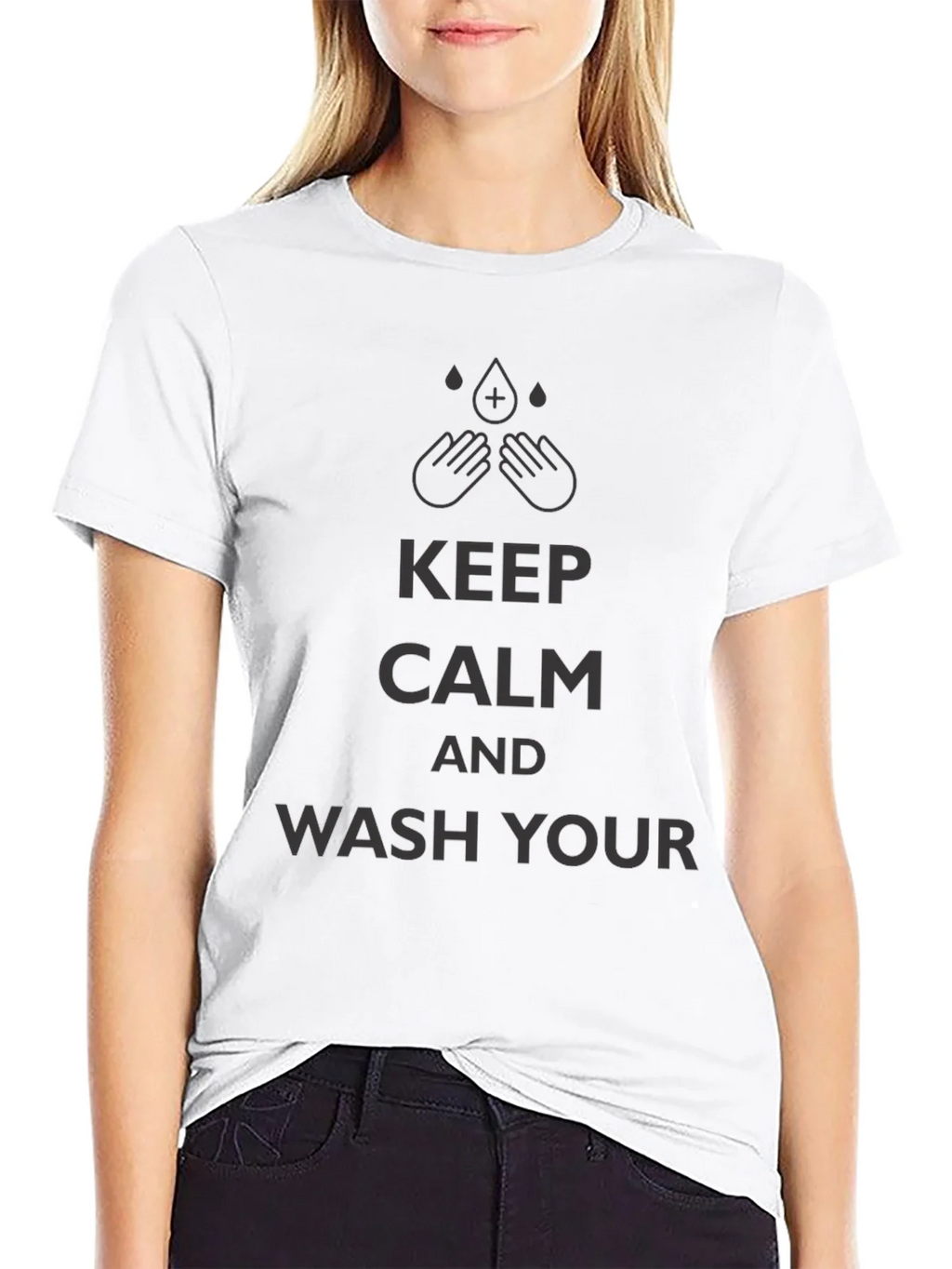 Keep Calm Wash Your Hands T-Shirt product image 8