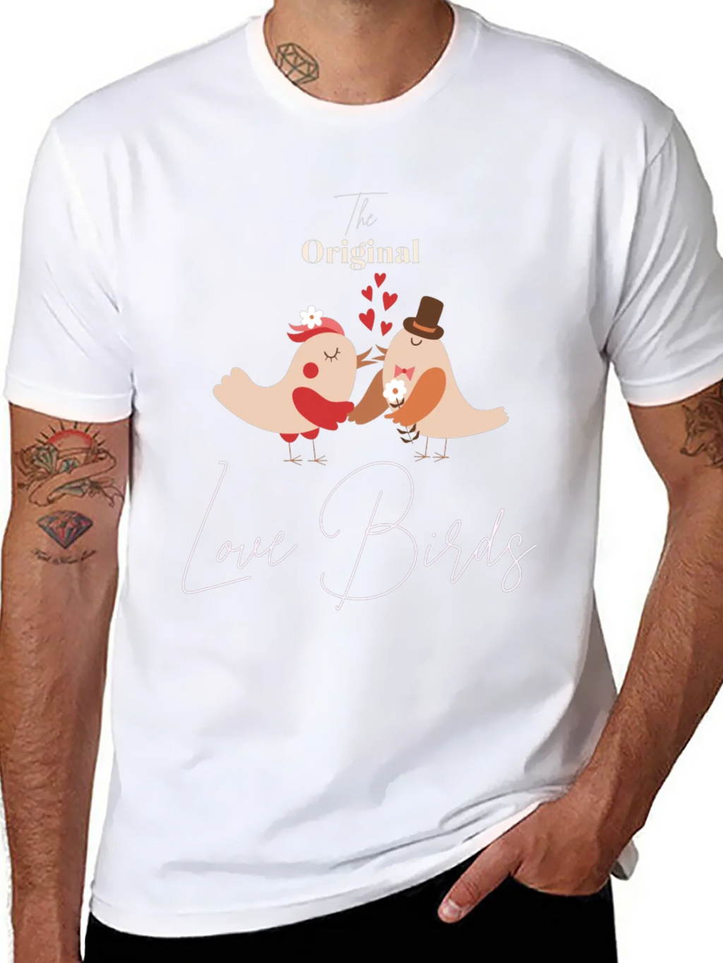 Original Love Birds Graphic T-Shirt product image 6
