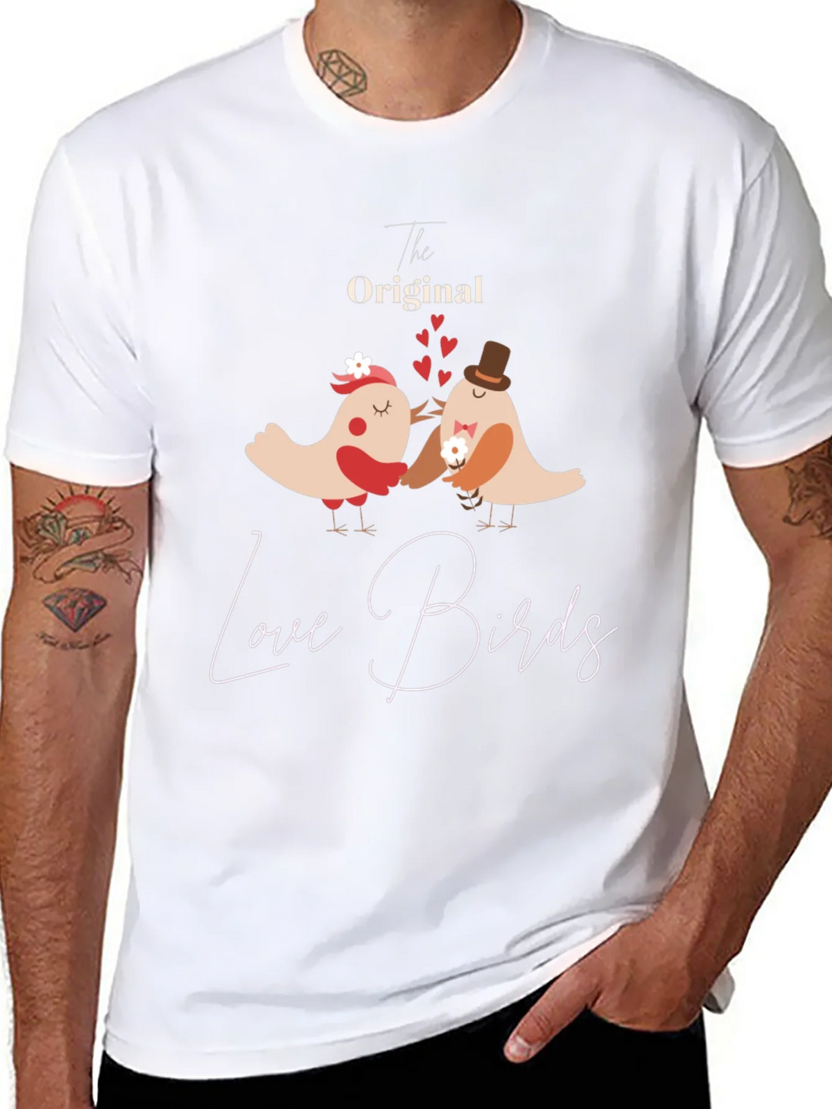 Original Love Birds Graphic T-Shirt product image 6