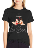 Original Love Birds Graphic T-Shirt product image 1